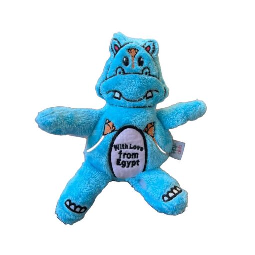 Mini Blue Hippo Plush