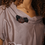 5 cm_PAF Doll Brooch – Afro Face Edition - Image 3