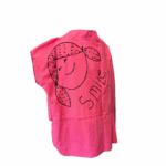 Bright Pink Hand-Embroidered Jacket – “Smile” - Image 3