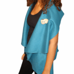 5 cm_PAF Doll Brooch – Blonde Side Bun - Image 2