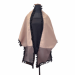 Beige & Black Coat – “The Omda” - Image 2