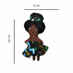 10 cm_PAF Doll Brooch – Afro Edition - Image 4