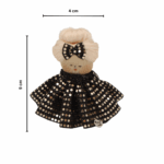 9 cm_PAF Doll Brooch – Gold Disco Dress - Image 2