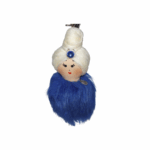PAF Doll Bag Charm – Sapphire Fur