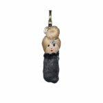 PAF Doll Bag Charm – Grey Fur _One Piece